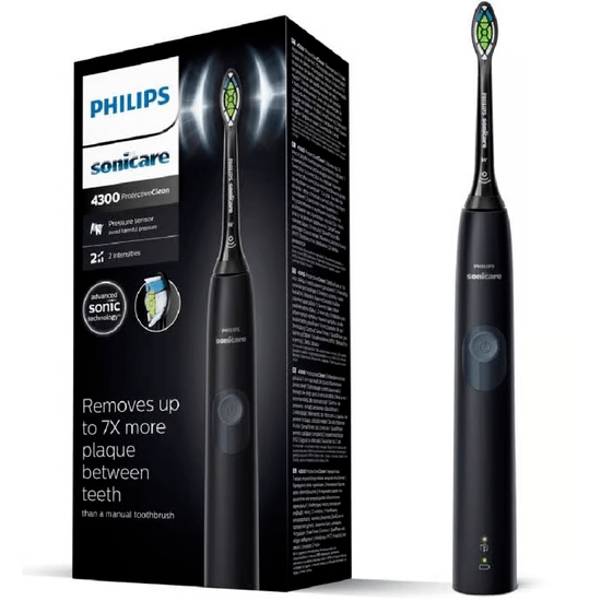 Philips Sonicare Protective Clean 4300 Eltandborste Svart