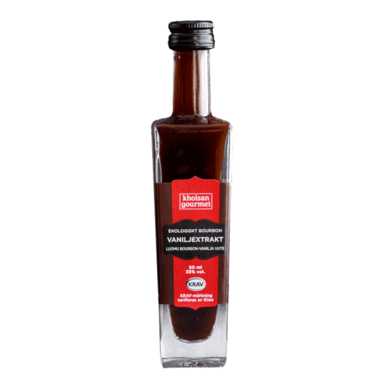 Khoisan Gourmet Äkta Bourbon Vaniljextrakt EKO KRAV 50 ml