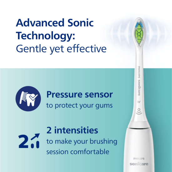 Philips Sonicare Eltandborste 4100 Series Vit 