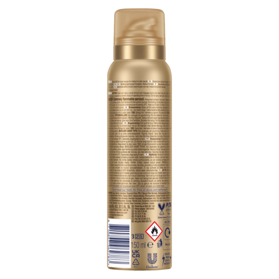 Dove Tanning Mousse Medium to Dark 150 ml