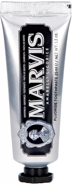 Marvis Licorice Mint Tandkräm Travel Size 25 ml