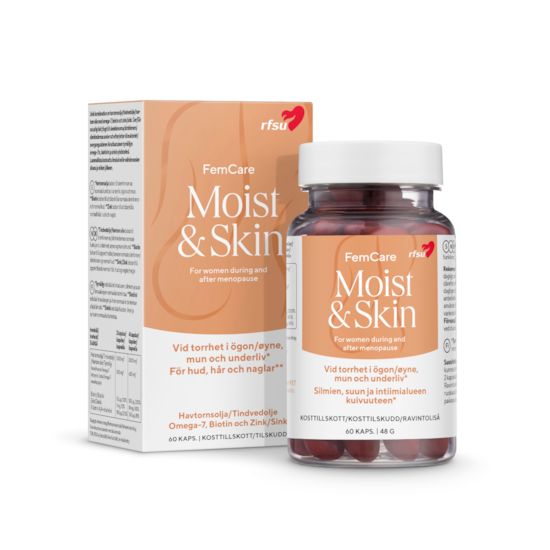 RFSU FemCare Moist & Skin 60 kapslar