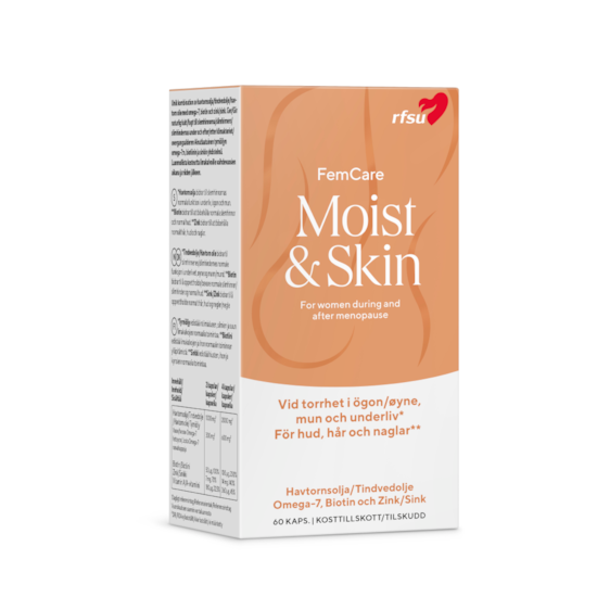 RFSU FemCare Moist & Skin 60 kapslar