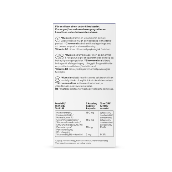 RFSU FemCare Relax & Sleep 60 kapslar