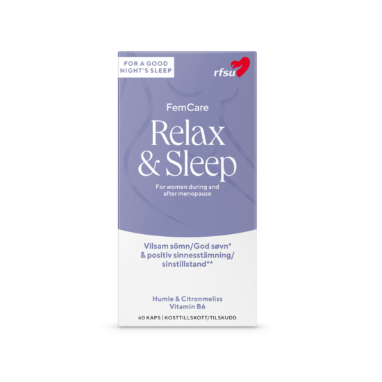 RFSU FemCare Relax & Sleep 60 kapslar