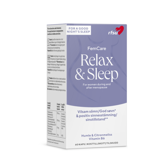 RFSU FemCare Relax & Sleep 60 kapslar