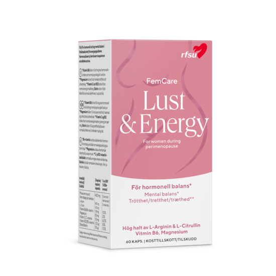 RFSU FemCare Lust & Energy 60 kapslar