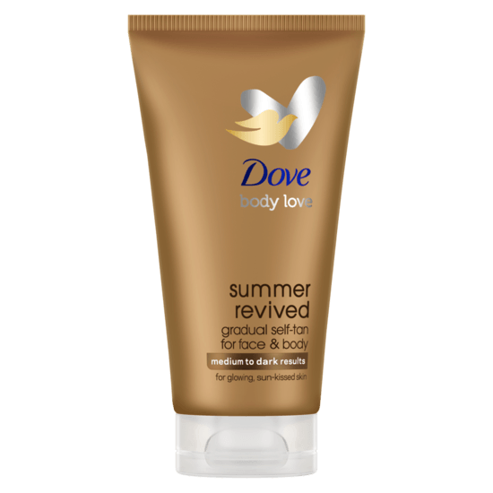Dove Skin Summer Revived Lotion Dark Face & Body 75 ml