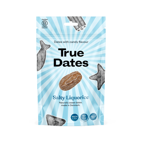 True Dates Salty Liqourice 100 g