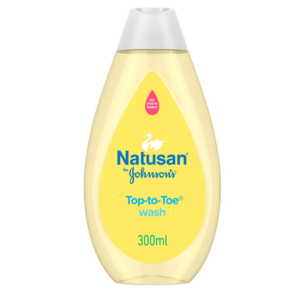 Natusan by Johnson's Top-to-Toe Wash 300 ml