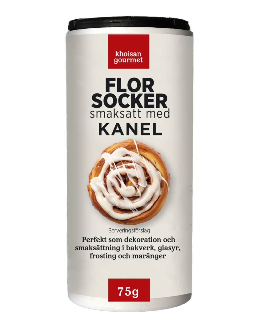 Khoisan Gourmet Florsocker Kanel 75 g
