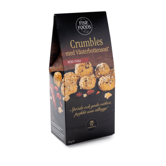 Fine Foods Västerbottensost Crumbles Chili 75 g