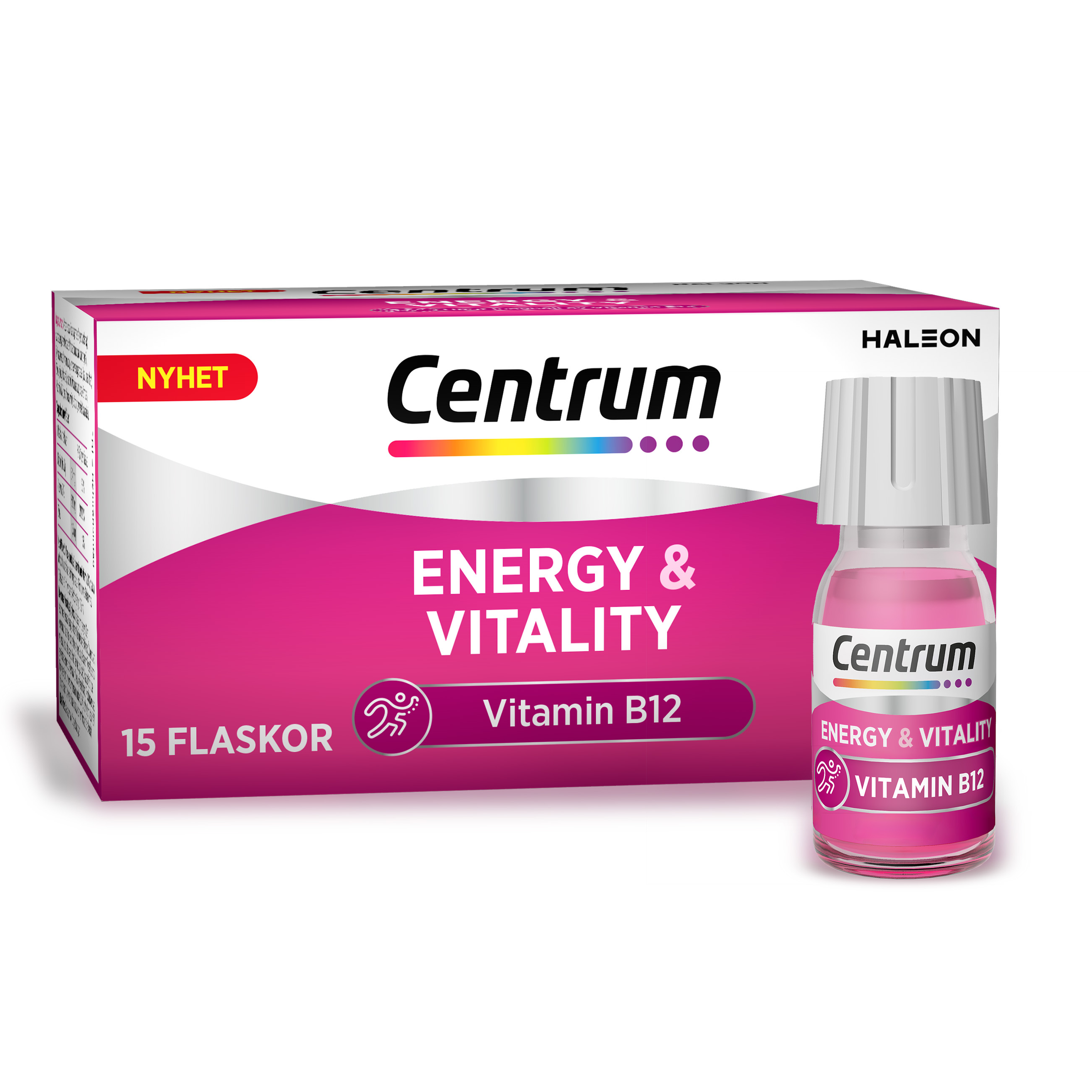 Centrum Energy & Vitality Energishot med B12 och zink 15 st