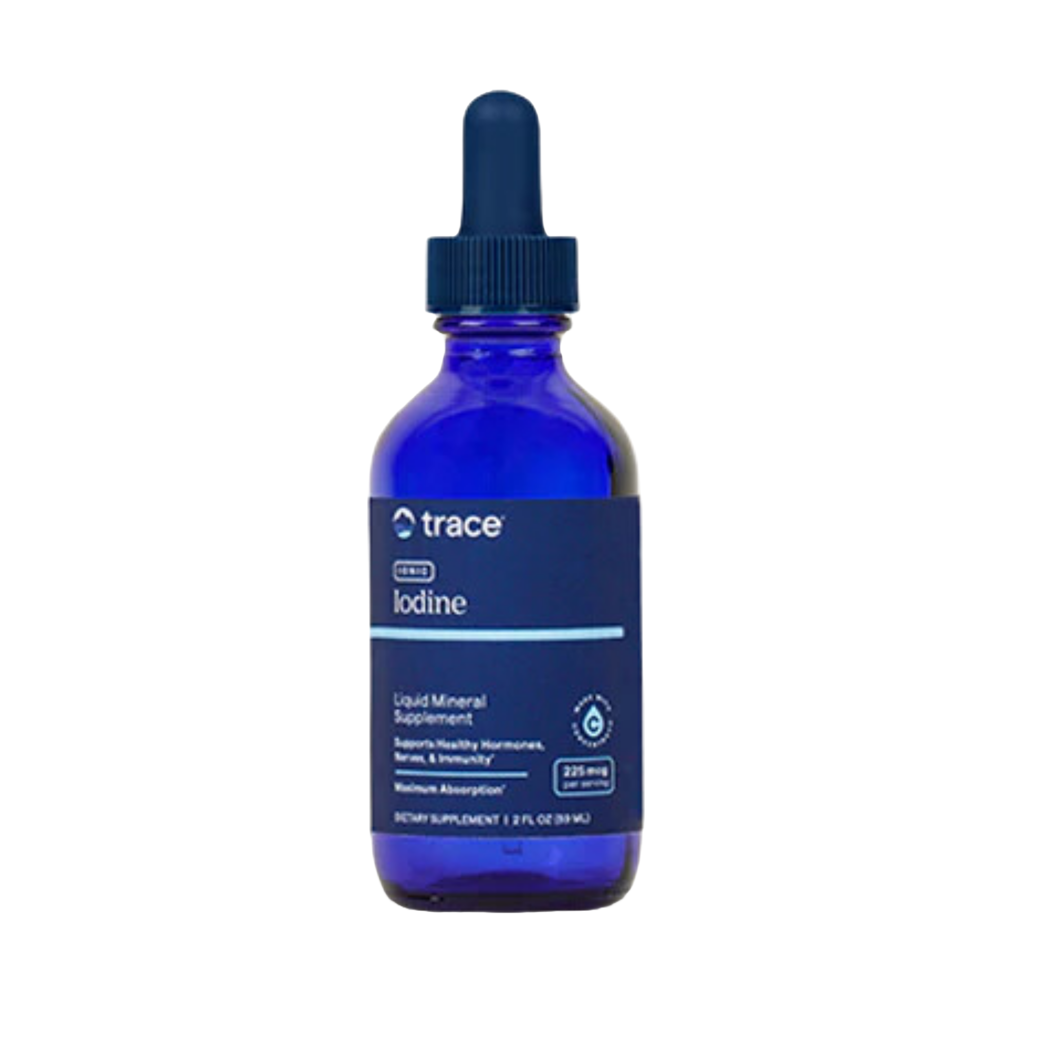 Trace Minerals Liquid Ionic Iodine from Potassium Iodide (225 mcg) 59 ml