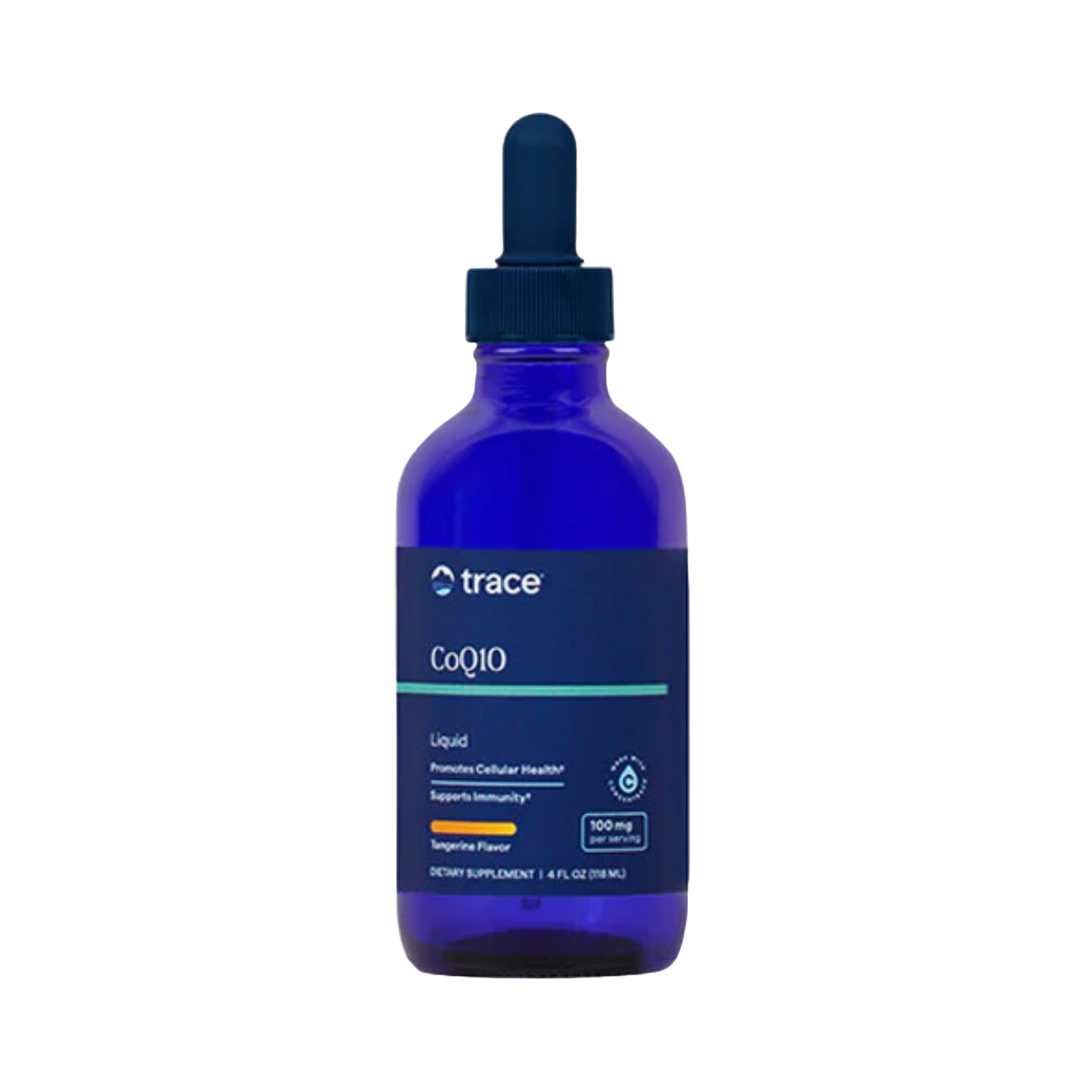 Trace Minerals Liquid CoQ10 (100 mg) 118 ml