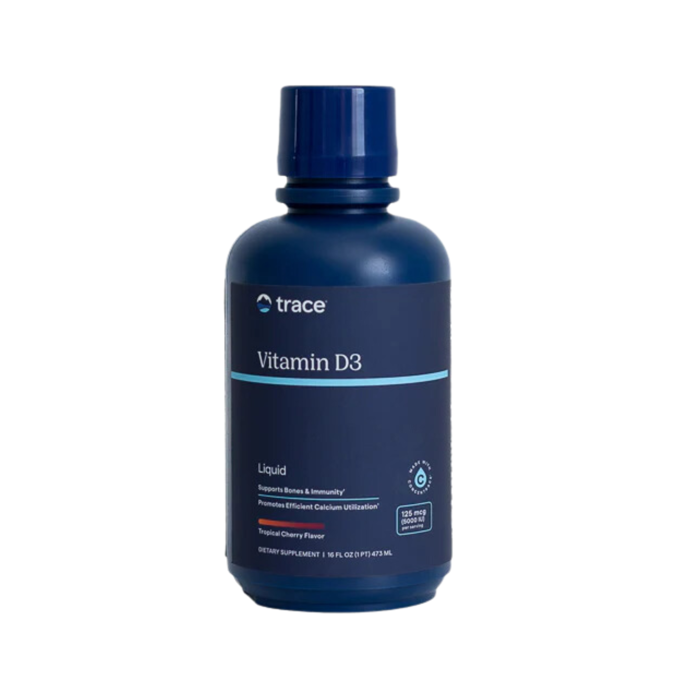 Trace Minerals Liquid Vitamin D3 473 ml