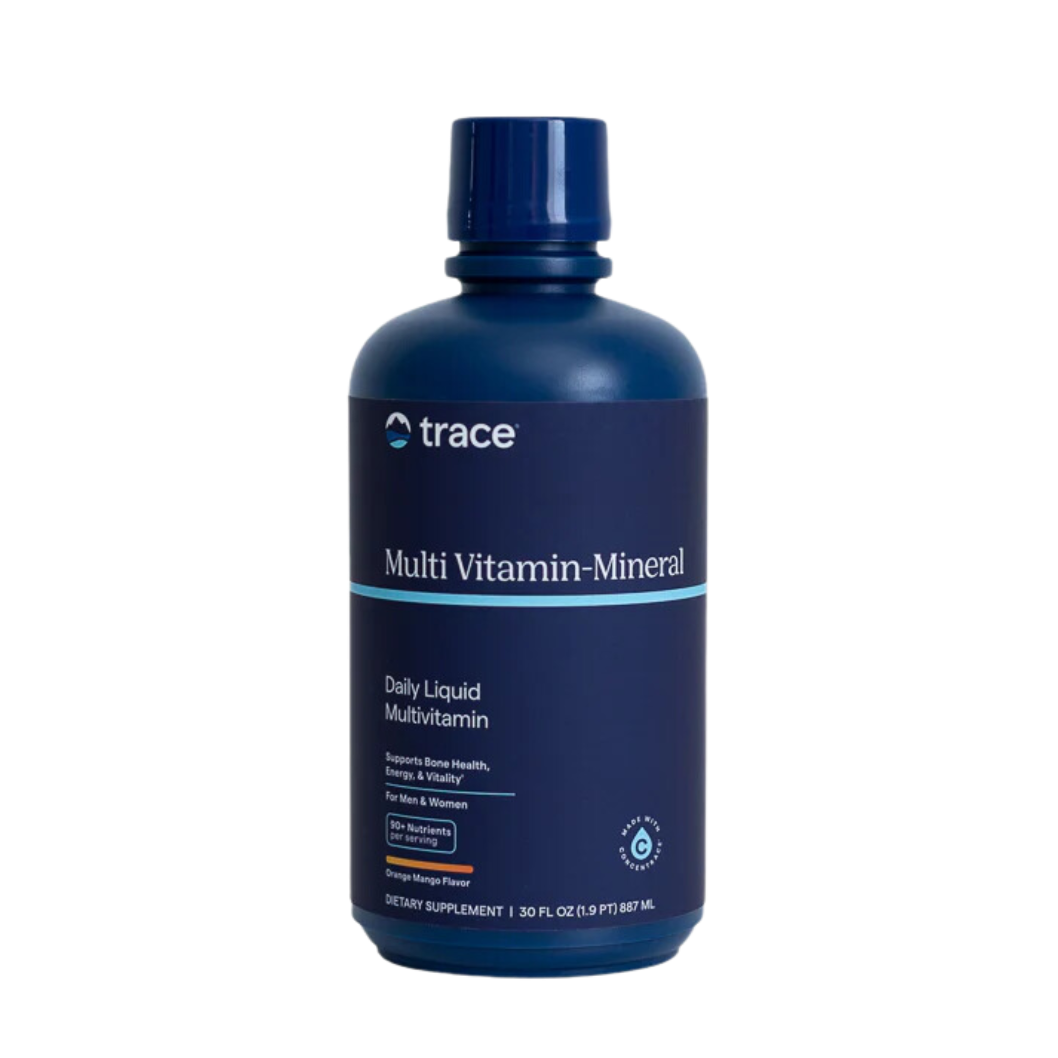 Trace Minerals Liquid Vitamin-Mineral Orange Mango 887 ml