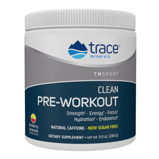 Trace Minerals TM Sport Pre-Workout Sugar Free Raspberry Lemonade 280 g