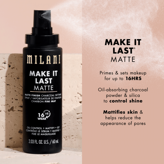 Milani Make it Last Matte Charcoal Setting Spray 60 ml