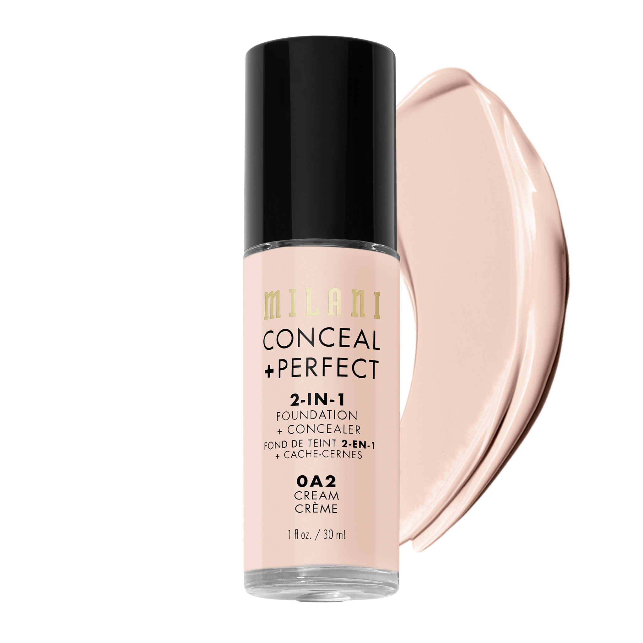 Milani Conceal + Perfect 2-in-1 Foundation + Concealer Cream 30 ml