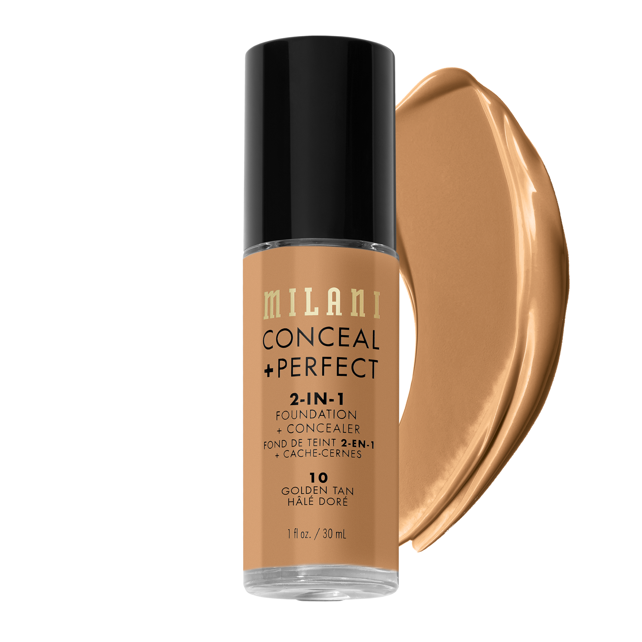 Milani Conceal + Perfect 2-in-1 Foundation + Concealer Golden Tan 30 ml