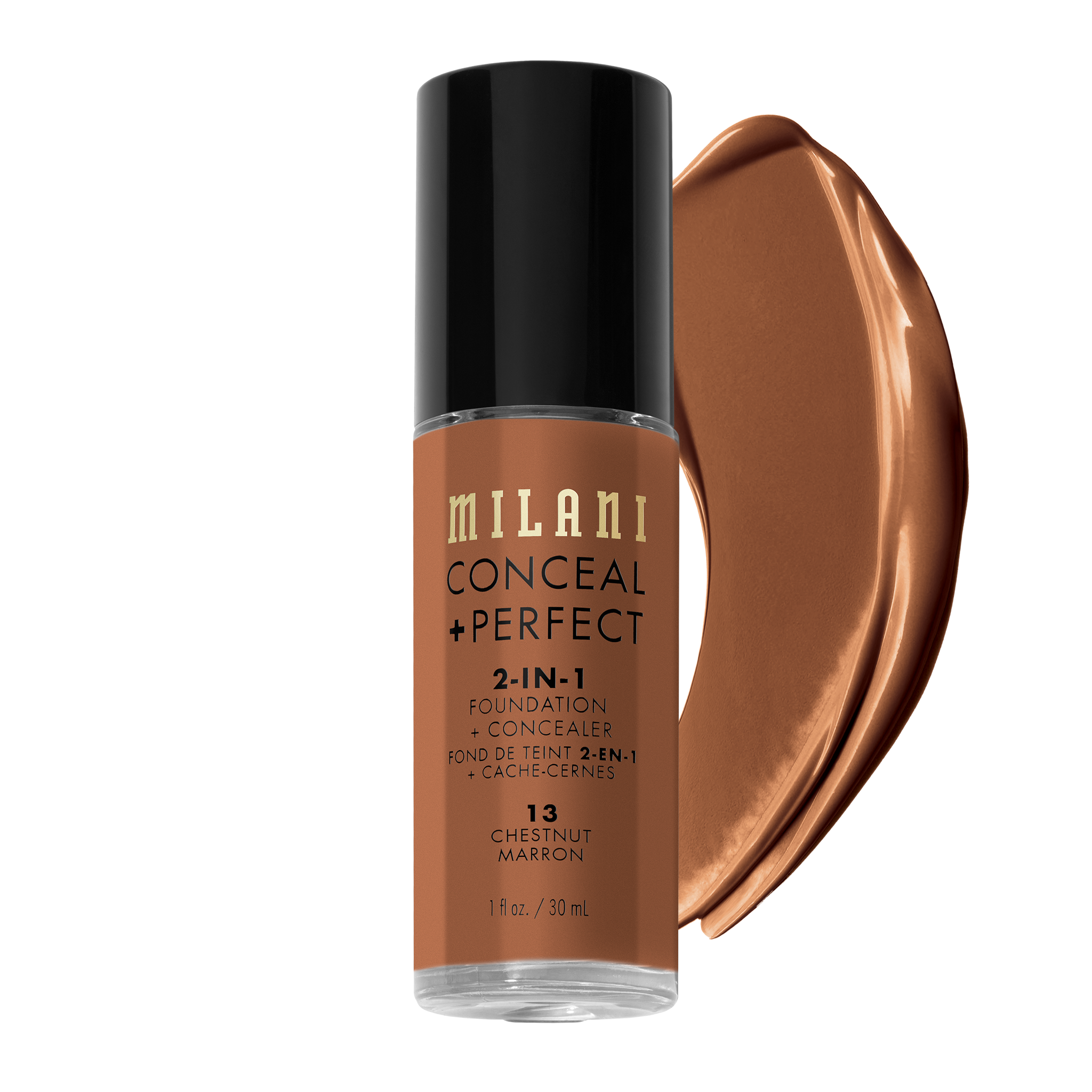 Milani Conceal + Perfect 2-in-1 Foundation + Concealer Chestnut 30 ml