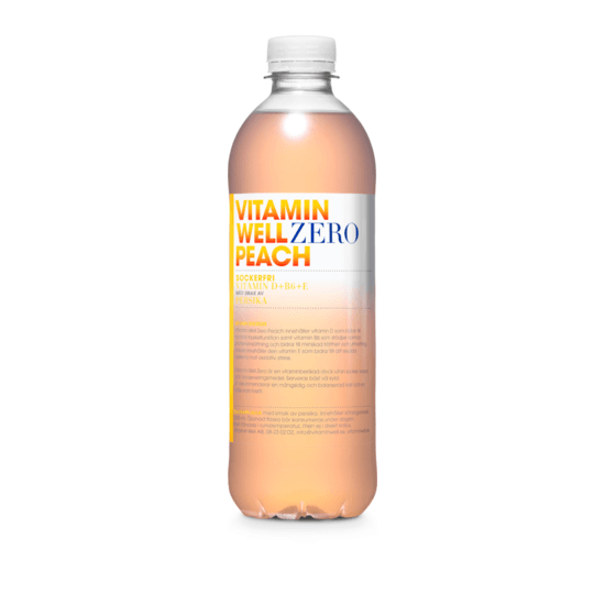Vitamin Well Zero Persika 500 ml