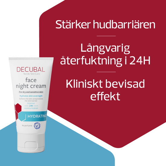 Decubal Hydrating Face Night Cream 50 ml