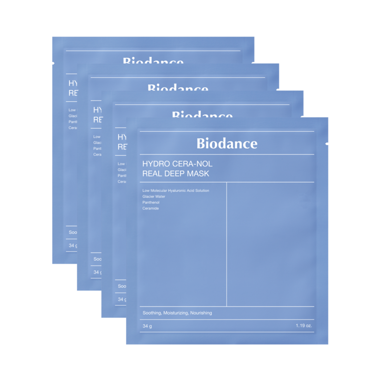 Alternativ bild 1 för BIODANCE Hydro Cera-nol Real Deep Mask 4 pcs.