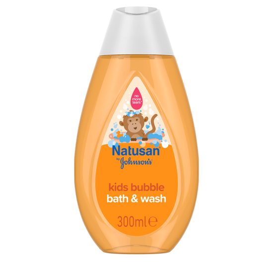 Natusan by Johnson's Kids Bubble Bath & Wash 300 ml
