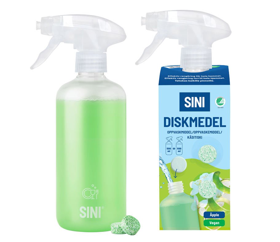SINI Rengöringstablett Disk Startpaket