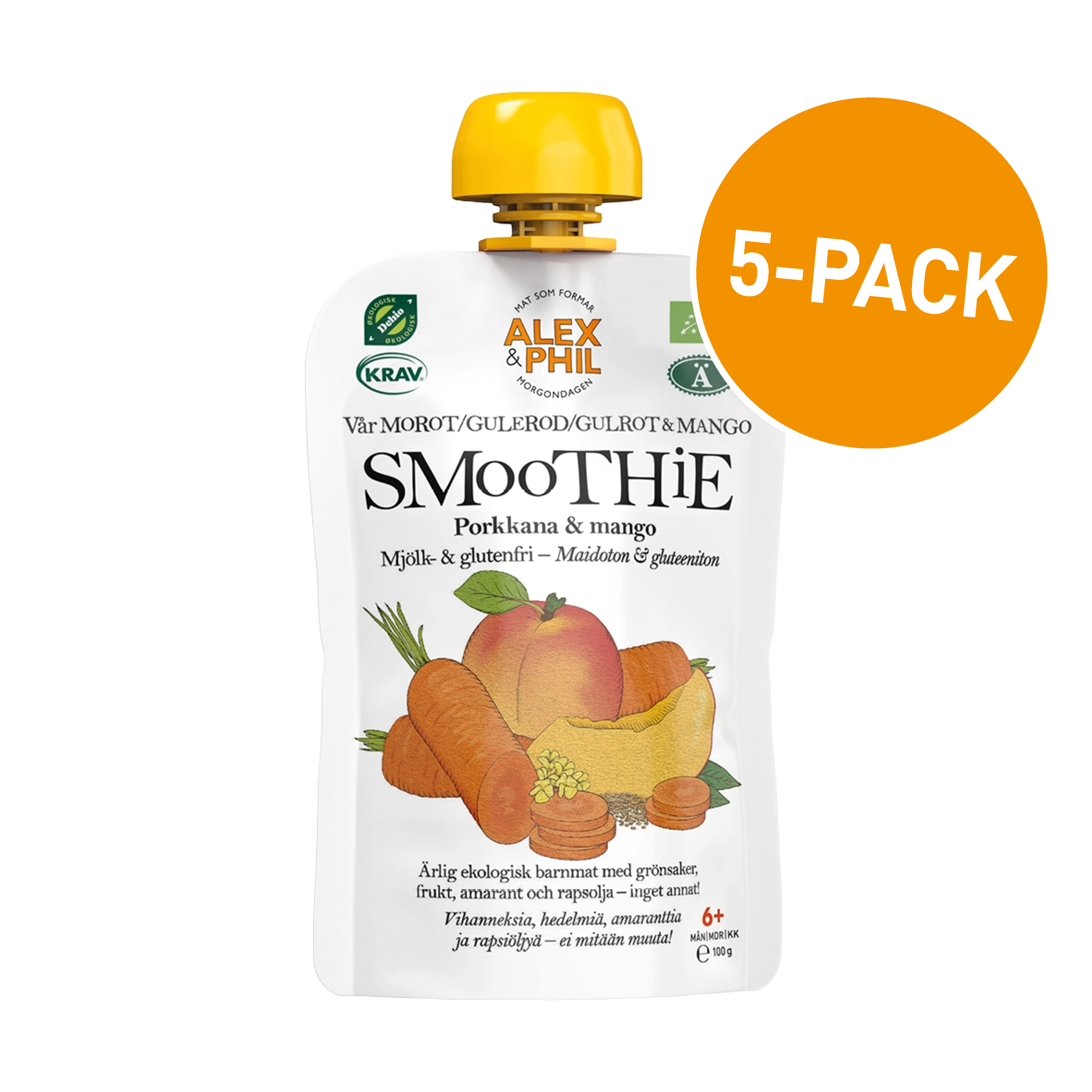 Alex&Phil Morot & mangosmoothie 5 x 100 g