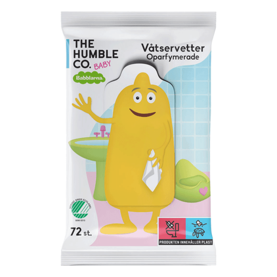 Babblarna Våtservetter 72-pack