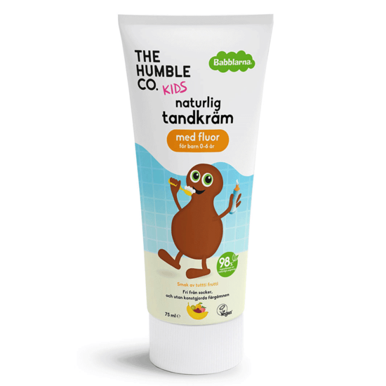 Babblarna Tandkräm Baby 6 mån-6 år Tutti Frutti med Fluor 75 ml