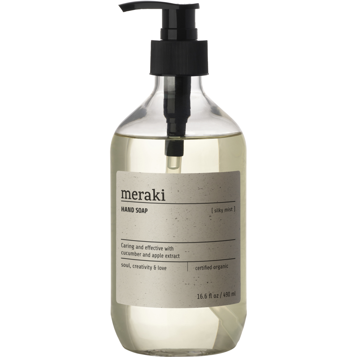 Meraki Hand Soap Silky Mist EKO 490 ml