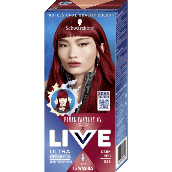 Schwarzkopf LIVE Ultra Brights 026 Dark Red 