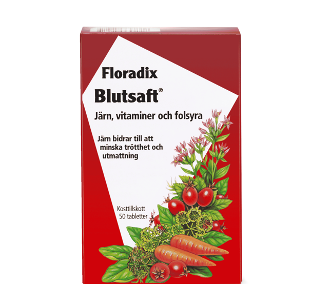 Salus Floradix Blutsaft 50 tabletter