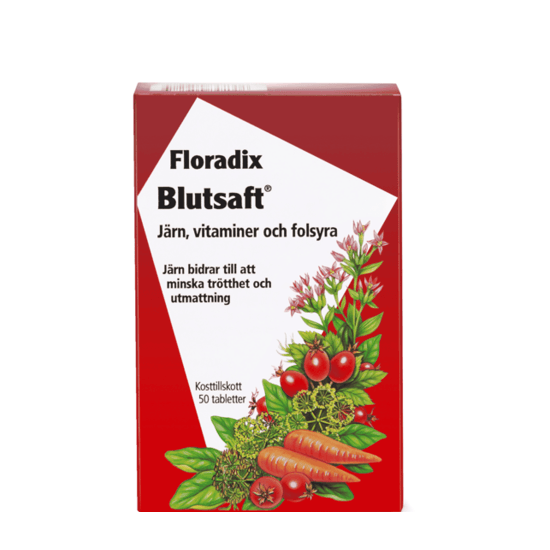 Salus Floradix Blutsaft 50 tabletter