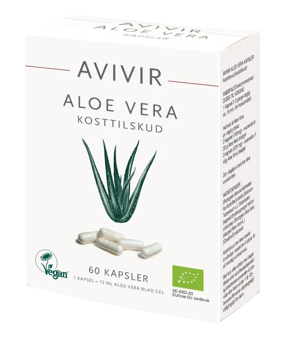 Avivir Aloe Vera Kapslar 60 st