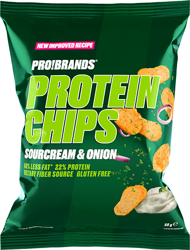 ProBrands Protein Chips Sour Cream & Onion 50g