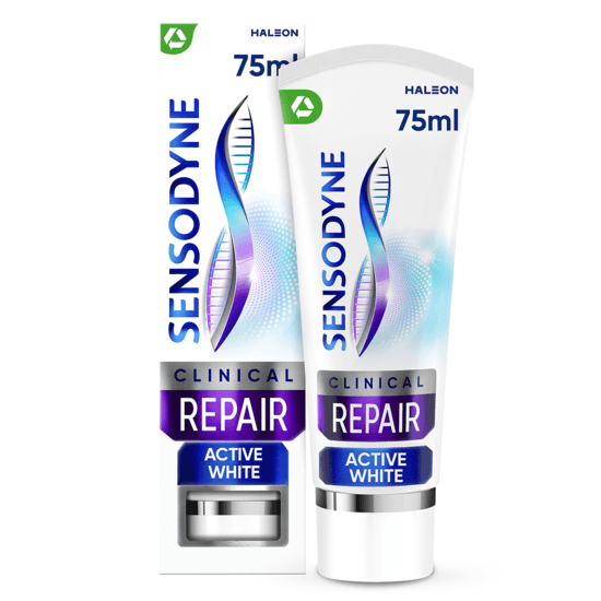 Sensodyne Tandkräm Clinical Repair Active White 75 ml