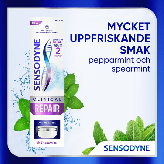 Sensodyne Tandkräm Clinical Repair Active White 75 ml