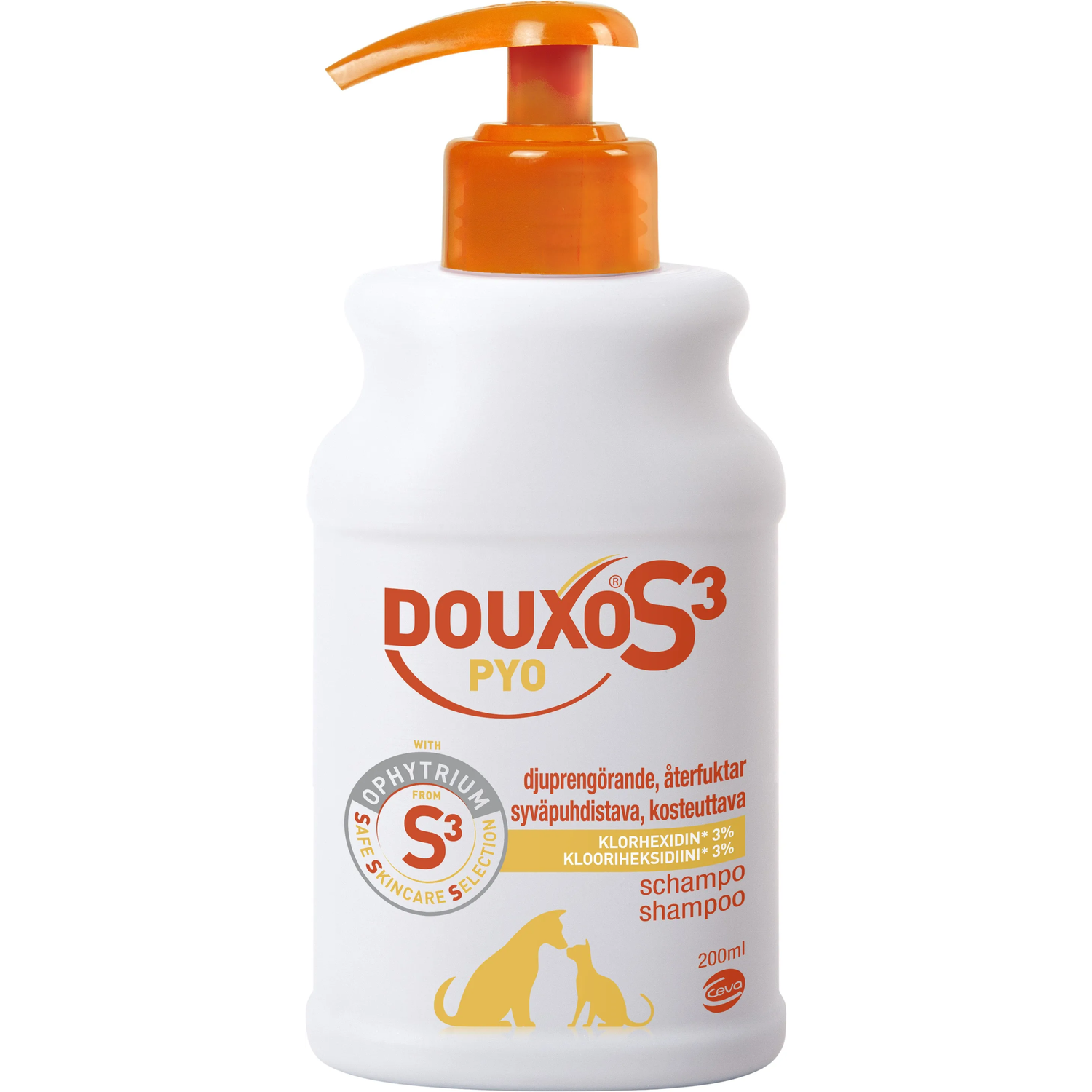 Alternativ bild 1 för DOUXO S3 PYO Schampo (200 ml)