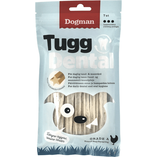Dogman Tugg Dental med Kyckling 7-pack