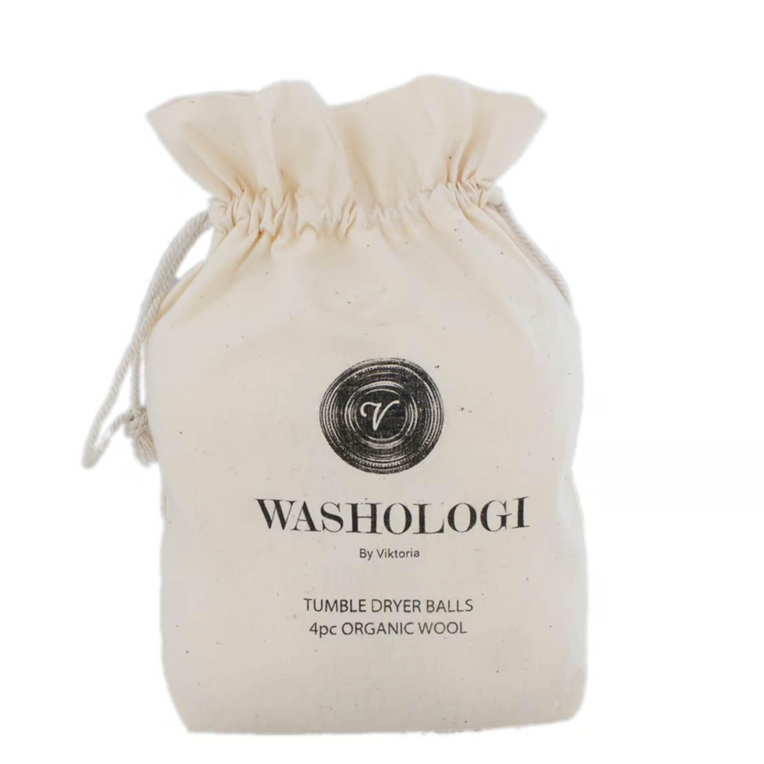 Alternativ bild 1 för WASHOLOGI Organic Tumble Dryer Balls 4 st
