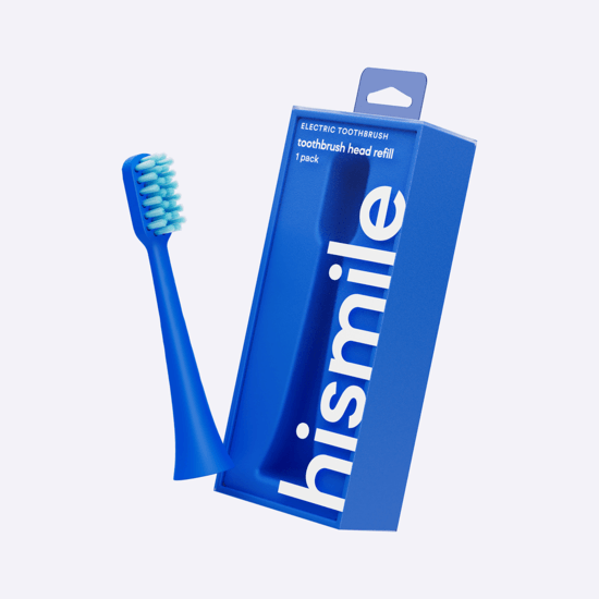Hismile Eltandborsthuvuden Refill Bright Blue 1-pack
