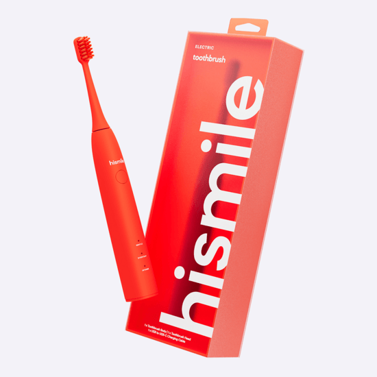 Hismile Eltandborste Bright Red