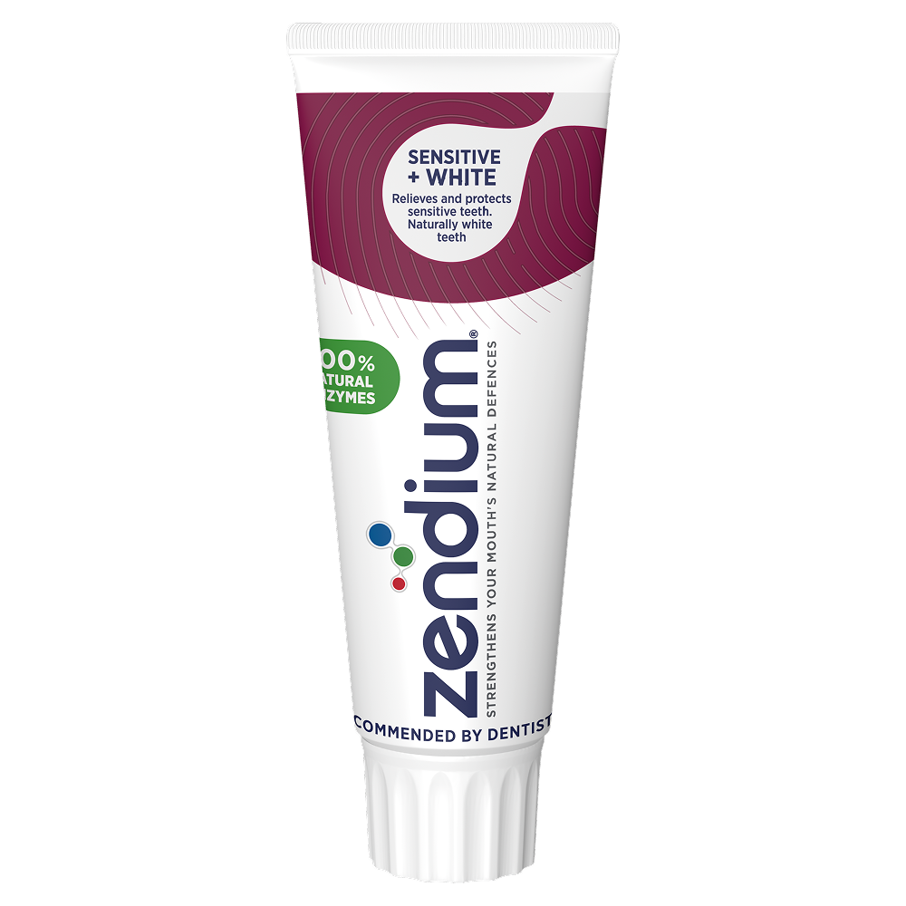 Zendium Tandkräm Sensitive + White 75 ml 