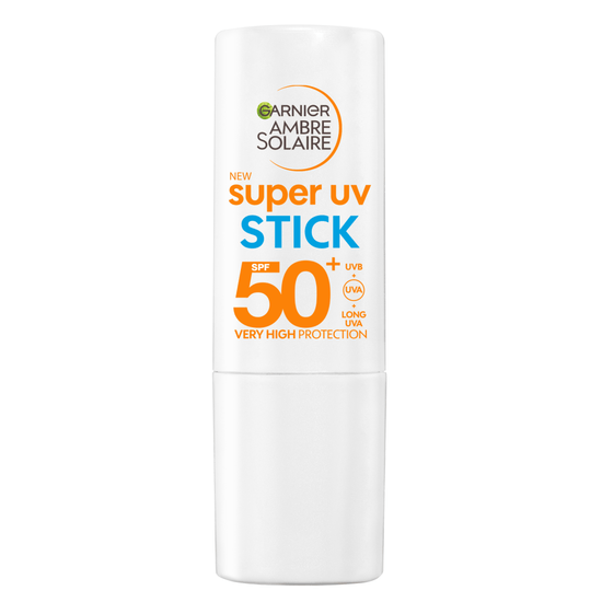 Garnier Ambre Solaire Super UV Invisible Stick SPF50+ solstift 9 ml