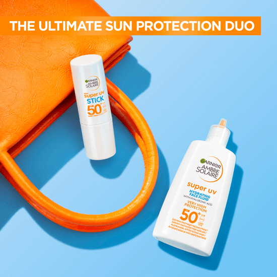 Garnier Ambre Solaire Super UV Invisible Stick SPF50+ solstift 9 ml
